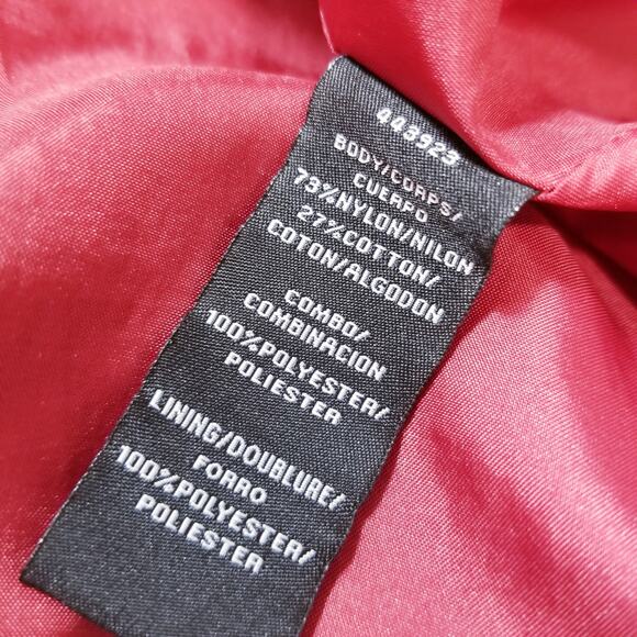 ML Monique Lhuillier Red Lace Fit & Flare Dress - Picture 13 of 15